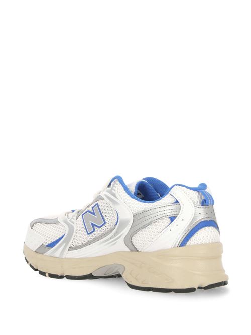 white royal blue silver mesh New Balance | MR530EAWHITE/BLUE